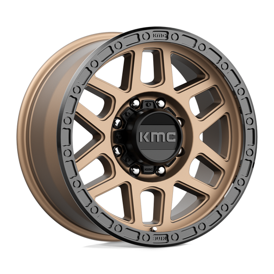 KM54489088618 - KMC KM544 Mesa 18X9 8X180  18mm Matte Bronze With Black Lip - KMC Wheels Canada