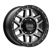 Load image into Gallery viewer, KM54489080418 - KMC KM544 Mesa 18X9 8X165.1  18mm Satin Black With Gray Tint - KMC Wheels Canada