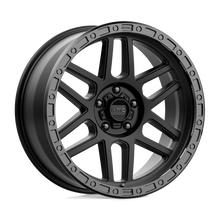 Load image into Gallery viewer, KM54479050712N - KMC KM544 Mesa 17X9 5X127 -12 mm Satin Black With Gloss Black Lip - KMC Wheels Canada