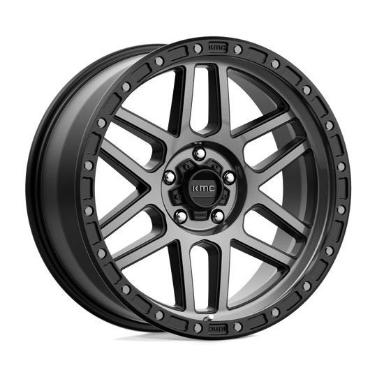 KM54429050400 - KMC KM544 Mesa 20X9 5X127  0mm Satin Black With Gray Tint - KMC Wheels Canada