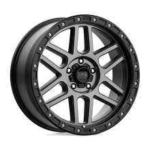 Load image into Gallery viewer, KM54479050418 - KMC KM544 Mesa 17X9 5X127  18mm Satin Black With Gray Tint - KMC Wheels Canada