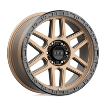 Load image into Gallery viewer, KM54478568600 - KMC KM544 Mesa 17X8.5 6X139.7  0mm Matte Bronze With Black Lip - KMC Wheels Canada
