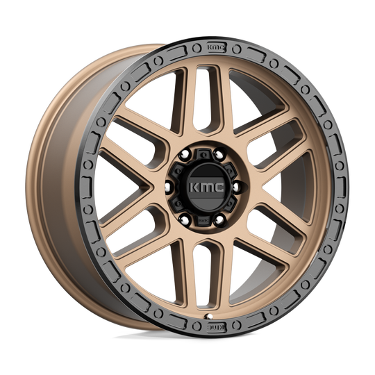 KM54429063600 - KMC KM544 Mesa 20X9 6X135  0mm Matte Bronze With Black Lip - KMC Wheels Canada