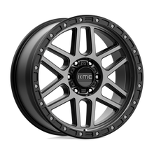 Load image into Gallery viewer, KM54478568400 - KMC KM544 Mesa 17X8.5 6X139.7  0mm Satin Black With Gray Tint - KMC Wheels Canada