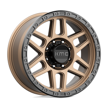 Load image into Gallery viewer, KM54479087618 - KMC KM544 Mesa 17X9 8X170  18mm Matte Bronze With Black Lip - KMC Wheels Canada
