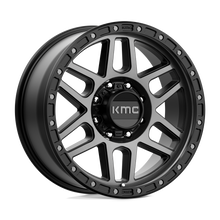 Charger l'image dans la galerie, KM54429087400 - KMC KM544 Mesa 20X9 8X170  0mm Satin Black With Gray Tint - KMC Wheels Canada