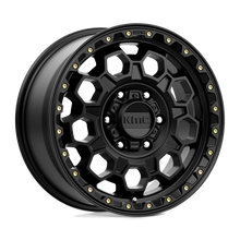 Load image into Gallery viewer, KM54578062735 - KMC KM545 Trek 17X8 6X139.7  35mm Satin Black - KMC Wheels Canada