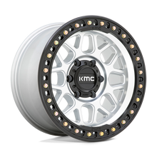 Charger l'image dans la galerie, KM54989087518 - KMC KM549 GRS 18X9 8X170  18mm Machined With Satin Black Lip - KMC Wheels Canada