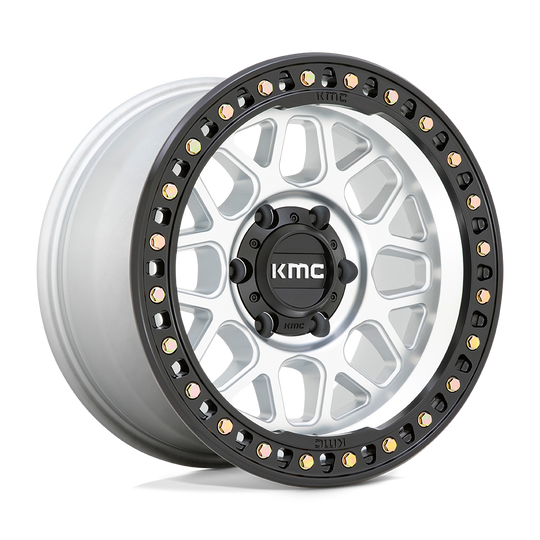 KM54979068518 - KMC KM549 GRS 17X9 6X139.7  18mm Machined With Satin Black Lip - KMC Wheels Canada