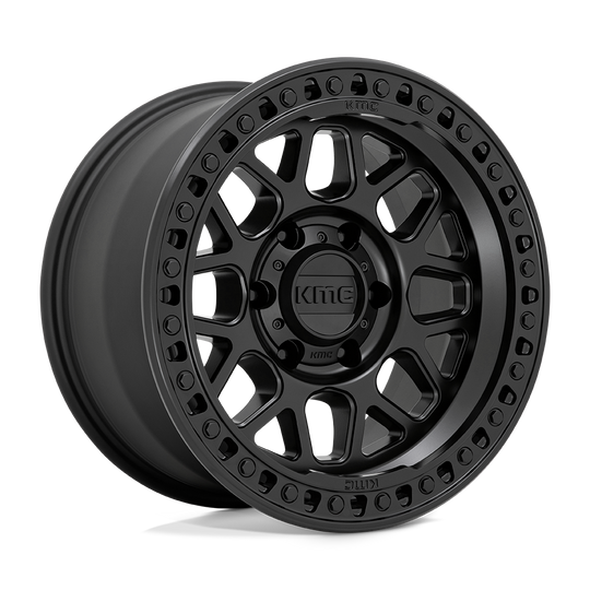 KM54978587700 - KMC KM549 GRS 17X8.5 8X170  0mm Satin Black - KMC Wheels Canada