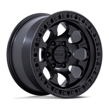 Load image into Gallery viewer, KM550MX17906812N - KMC KM550 Riot 17X9 6X139.7 -12 mm Satin Black - KMC Wheels Canada