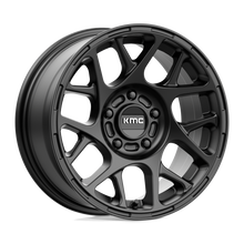 Load image into Gallery viewer, KM70867512730 - KMC KM708 Bully 16X7.5 5X114.3  30mm Satin Black - KMC Wheels Canada