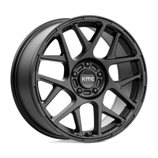 KM70888042738 - KMC KM708 Bully 18X8 5X110  38mm Satin Black - KMC Wheels Canada