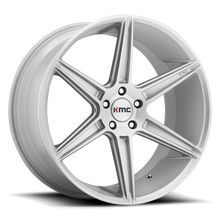 Charger l'image dans la galerie, KM71120512445 - KMC KM711 Prism 20X10.5 5X114.3  45mm Brushed Silver - KMC Wheels Canada