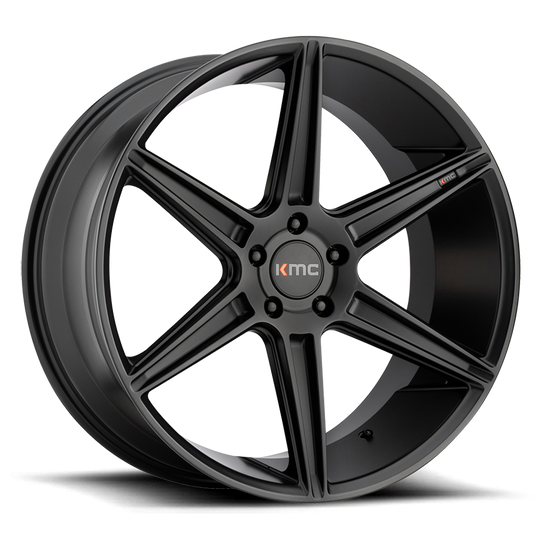 KM71129057735 - KMC KM711 Prism 20X9 5X112  35mm Satin Black - KMC Wheels Canada