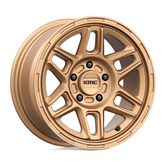 KM71657051610 - KMC KM716 Nomad 15X7 5X100  10mm Matte Bronze - KMC Wheels Canada