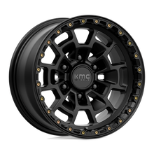 Charger l'image dans la galerie, KM71868068700 - KMC KM718 Summit 16X8 6X139.7  0mm Satin Black - KMC Wheels Canada