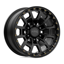 Load image into Gallery viewer, KM71878563718 - KMC KM718 Summit 17X8.5 6X135  18mm Satin Black - KMC Wheels Canada
