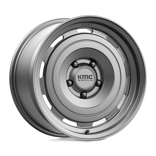 KM72078550418 - KMC KM720 Roswell 17X8.5 5X127  18mm Matte Anthracite - KMC Wheels Canada
