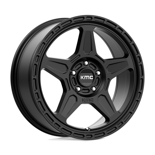 KM72188012738 - KMC KM721 Alpine 18X8 5X114.3  38mm Satin Black - KMC Wheels Canada