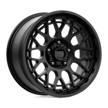 Load image into Gallery viewer, KM72278550718 - KMC KM722 Technic 17X8.5 5X127  18mm Satin Black - KMC Wheels Canada