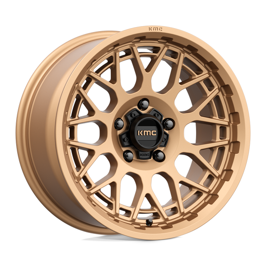 KM72278550618 - KMC KM722 Technic 17X8.5 5X127  18mm Matte Bronze - KMC Wheels Canada