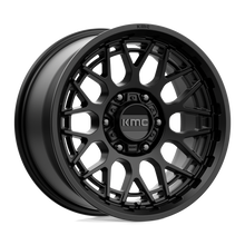 Load image into Gallery viewer, KM72278577718 - KMC KM722 Technic 17X8.5 6X120  18mm Satin Black - KMC Wheels Canada