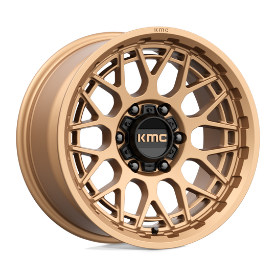 KM72278568618 - KMC KM722 Technic 17X8.5 6X139.7  18mm Matte Bronze - KMC Wheels Canada