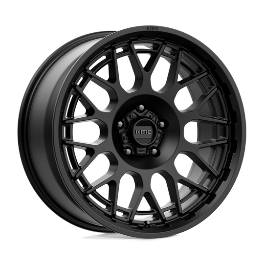 KM72229058718 - KMC KM722 Technic 20X9 5X150  18mm Satin Black - KMC Wheels Canada