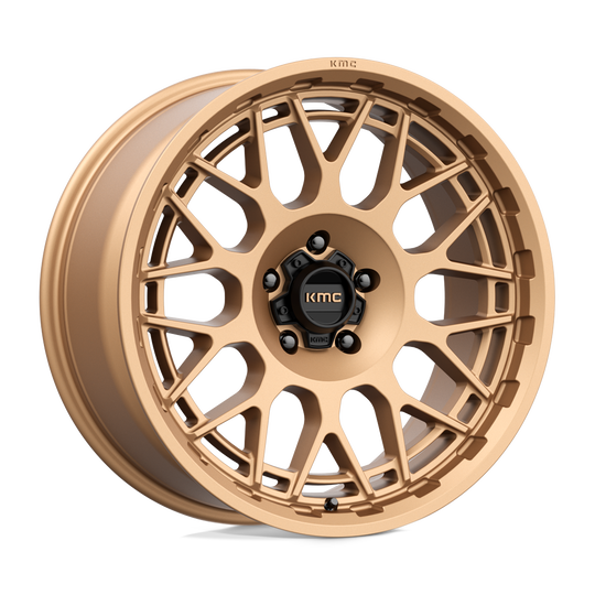 KM72229050618 - KMC KM722 Technic 20X9 5X127  18mm Matte Bronze - KMC Wheels Canada