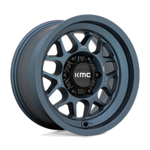 Load image into Gallery viewer, KM725LX16806800 - KMC KM725 Terra 16X8 6X139.7  0mm Metallic Blue - KMC Wheels Canada