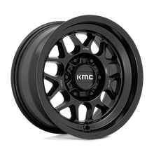 Charger l'image dans la galerie, KM725MX16806800 - KMC KM725 Terra 16X8 6X139.7  0mm Satin Black - KMC Wheels Canada