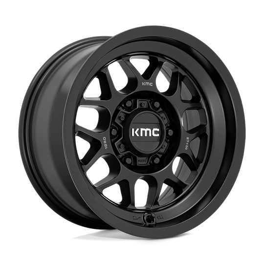 KM725MX16806800 - KMC KM725 Terra 16X8 6X139.7  0mm Satin Black - KMC Wheels Canada