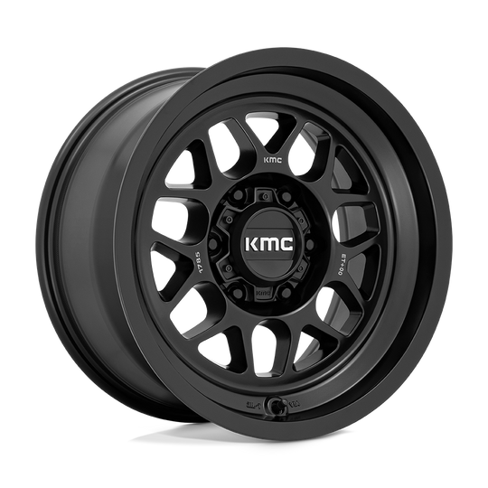 KM725MX17856300 - KMC KM725 Terra 17X8.5 6X135  0mm Satin Black - KMC Wheels Canada
