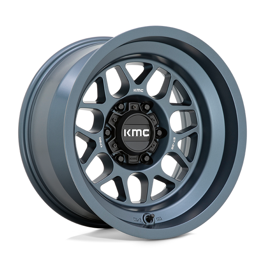 KM725LX17906838N - KMC KM725 Terra 17X9 6X139.7 -38 mm Metallic Blue - KMC Wheels Canada