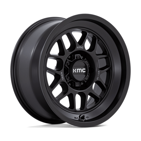 KM725MX18855010N - KMC KM725 Terra 18X8.5 5X127 -10 mm Satin Black - KMC Wheels Canada