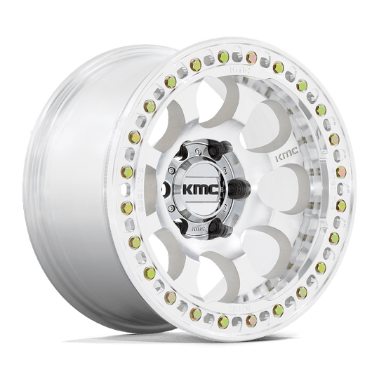 KM237DX17856300 - KMC KM237 Riot Beadlock 17X8.5 6X135  0mm Machined - KMC Wheels Canada