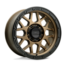 Load image into Gallery viewer, KM53578568600 - KMC KM535 Grenade Off-Road 17X8.5 6X139.7 0mm Matte Bronze Matte Black Lip - KMC  Wheels Canada