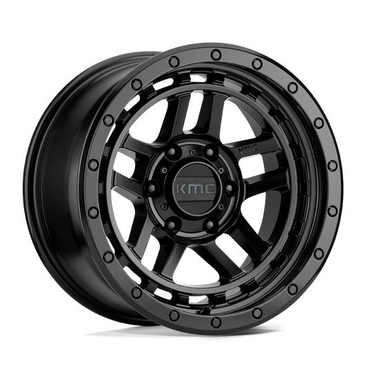 KM54088577700 - KMC KM540 Recon 18X8.5 6X120  0mm Satin Black - KMC Wheels Canada