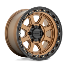 Load image into Gallery viewer, KM54829080618 - KMC KM548 Chase 20X9 8X165.1  18mm Matte Bronze With Black Lip - KMC Wheels Canada