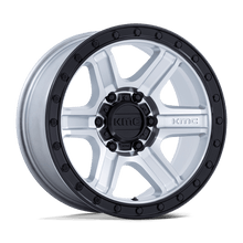 Charger l'image dans la galerie, KM551DB18906318 - KMC KM551 Outrun 18X9 6X135 18MM Machined With Gloss Black Lip - KMC Wheels Canada