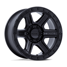 Load image into Gallery viewer, KM551MB17855018 - KMC KM551 Outrun 17X8.5 5X127 18MM Matte Black With Gloss Black Lip - KMC Wheels Canada