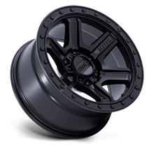 Load image into Gallery viewer, KM551MB17855018 - KMC KM551 Outrun 17X8.5 5X127 18MM Matte Black With Gloss Black Lip - KMC Wheels Canada