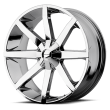 Charger l'image dans la galerie, KM65128500238 - KMC KM651 Slide 20X8.5 BLANK  38mm Chrome - KMC Wheels Canada