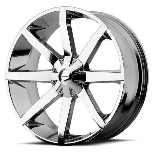KM65126066228 - KMC KM651 Slide 26X10 6X135 6X139.7 28mm Chrome - KMC Wheels Canada