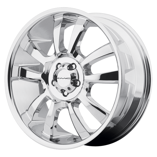 KM67388062235 - KMC KM673 Skitch 18X8 6X139.7  35mm Chrome - KMC Wheels Canada