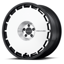 Load image into Gallery viewer, KM68922900515 - KMC KM689 Skillet 22X9 BLANK  15mm Gloss Black Machined Face - KMC Wheels Canada