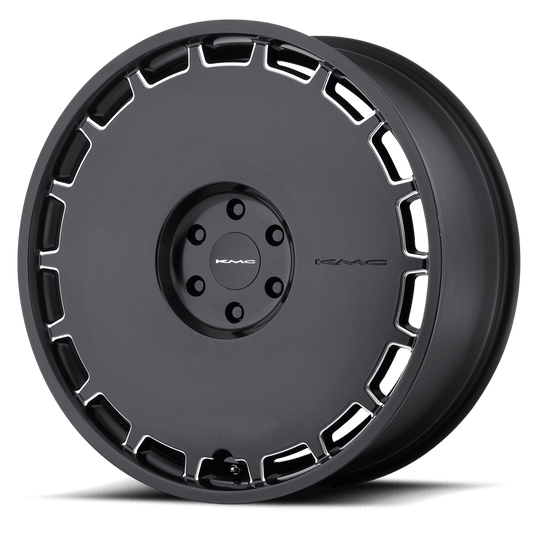 KM68922900938 - KMC KM689 Skillet 22X9 BLANK  38mm Satin Black Milled - KMC Wheels Canada