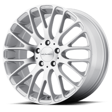Load image into Gallery viewer, KM69377052445 - KMC KM693 Maze 17X7 5X120  45mm Silver W/ Machined Face - KMC Wheels Canada