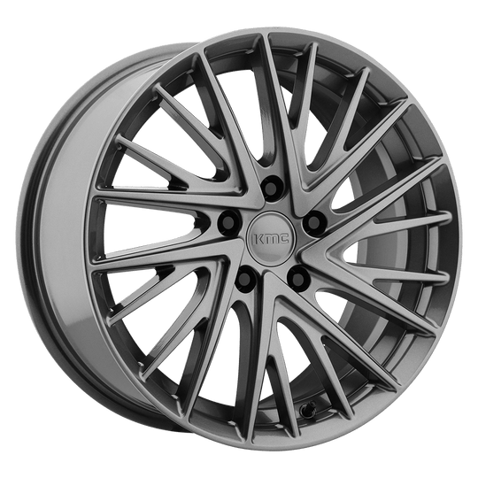 KM69798012438 - KMC KM697 Newton 19X8 5X114.3  38mm Matte Graphite - KMC Wheels Canada